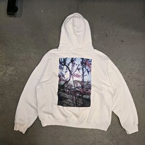 Essentials Japan Cherry Blossom Hoodie White XL